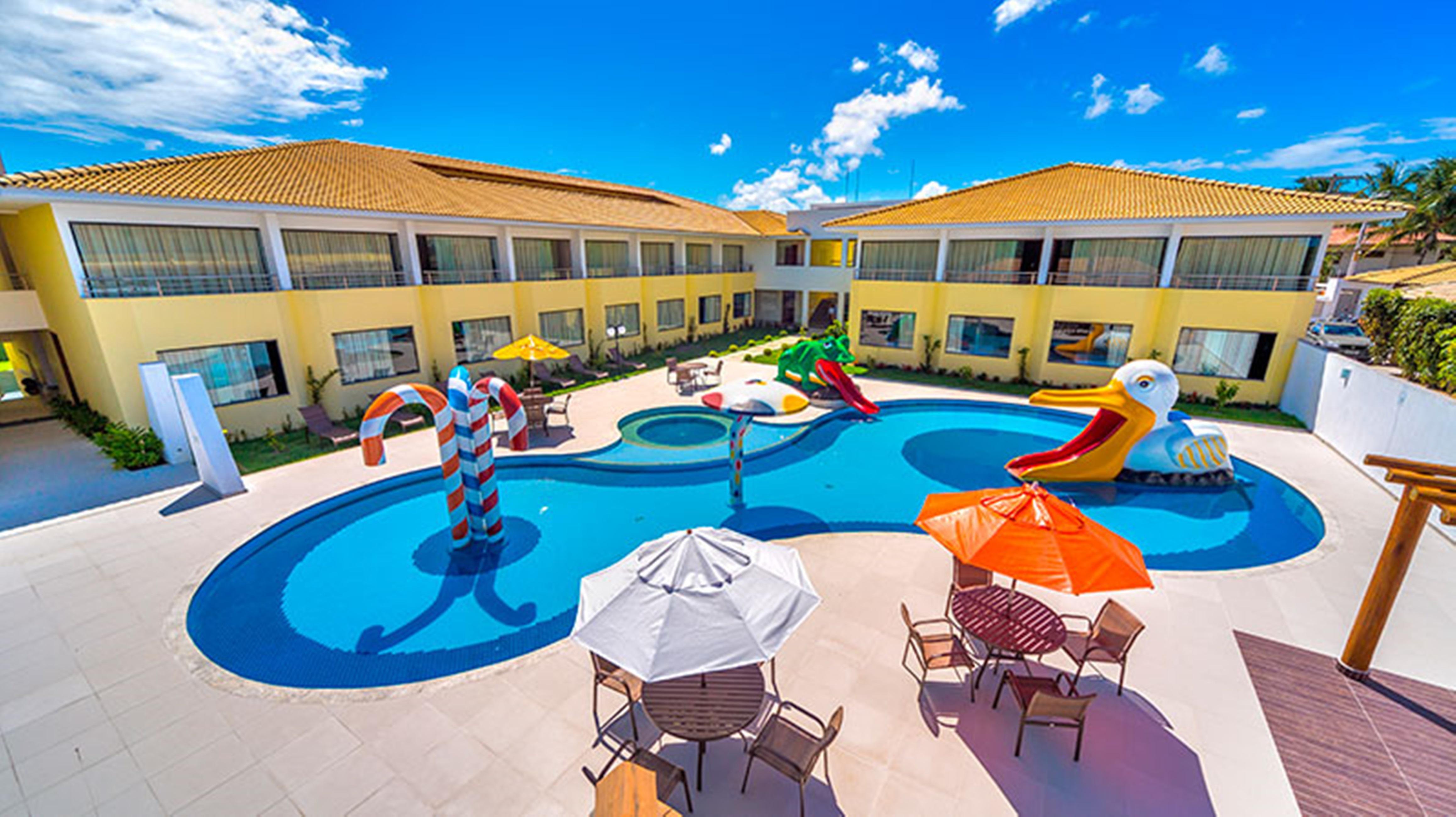 Transoceanico Praia Hotel ปอร์โตเซกูโร ภายนอก รูปภาพ
